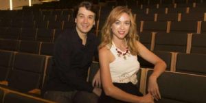 Marta Hazas and Javier Veiga