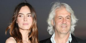 Kasia Smutniak and Domenico Procacci