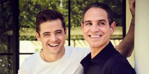 Greg Berlanti and Robbie Rogers