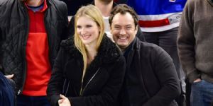 Jude Law and Phillipa Coan