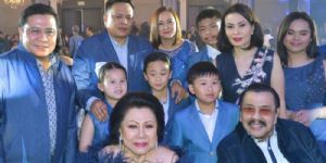 Joseph Estrada and Luisa Pimentel