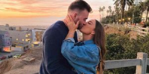 Hailie Jade Mathers and Evan McClintock