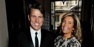John Bishop and Melanie Cornall