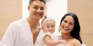 Ben Wintle and Iza Calzado