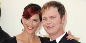 Rainn Wilson and Holiday Reinhorn