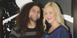 Claudio Sanchez and Chondra Echert