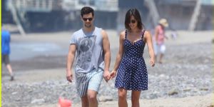 Lia Smith and Justin Bartha