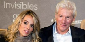 Richard Gere and Alejandra Silva Friedland
