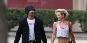 Nicky Whelan and Frank Grillo
