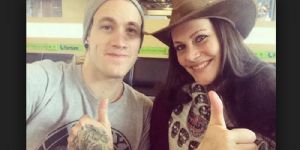 Hannes Van Dahl and Floor Jansen