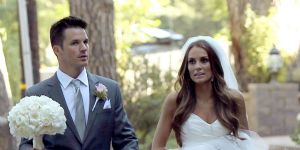 Matt Lanter and Angela Stacy