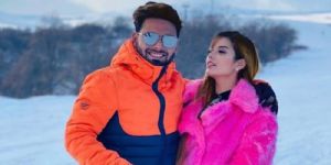 Rishabh Pant and Isha Negi