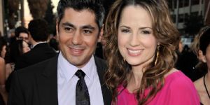 Paula Marshall and Danny Nucci
