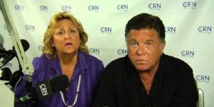 Larry Manetti and Nancy Decarl