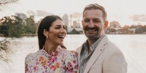 Stephanie Rice and Mark Lassey