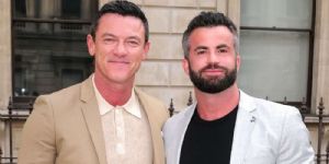 Fran Thomas and Luke Evans