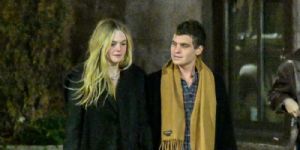 Elle Fanning and Gus Wenner