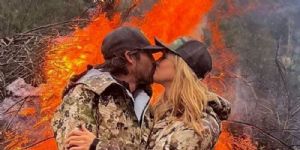 Hassie Harrison and Ryan Bingham
