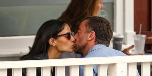 Jordana Brewster and Mason Morfit