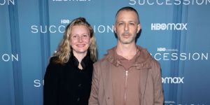 Jeremy Strong and Emma Wall
