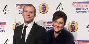 Robert Webb and Abigail Burdess