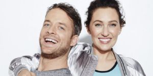 Hamish Blake and Zoe Foster Blake