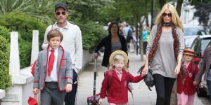 Claudia Schiffer and Matthew Vaughn