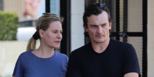 Aimee Mullins and Rupert Friend