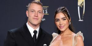 Olivia Culpo and Christian McCaffrey