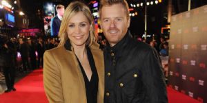 Jenni Falconer and James Midgley