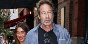 David Duchovny and Monique Pendleberry