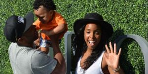 Kelly Rowland and Tim Witherspoon Jr  (Fighter)
