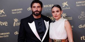 Álex García and Verónica Echegui