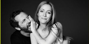 Leslie Mann and Judd Apatow