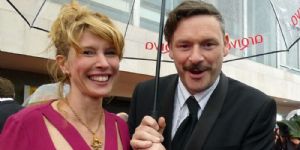 Julian Barratt and Julia Davis