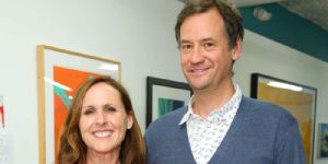 Molly Shannon and Fritz Chesnut