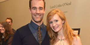 James Van Der Beek and Kimberly Brook