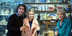 Kate Quilton and James Lance