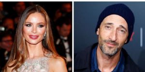 Adrien Brody and Georgina Chapman