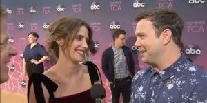 Jacoba Smulders and Taran Killam