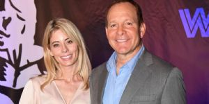 Emily Smith and Steve Guttenberg