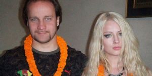 Valeria Lukyanova and Dmitry Shkrabov