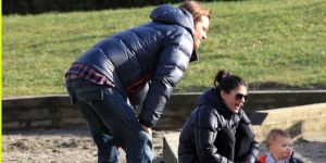 Jared Padalecki and Genevieve Cortese