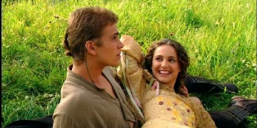 Hayden Christensen & Natalie Portman in Star Wars: Episodes II - III