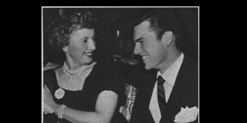 Barbara Stanwyck and Robert Wagner