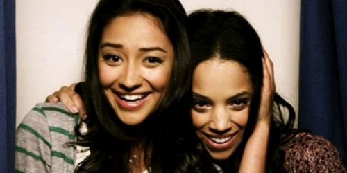 Bianca Lawson and Shay Mitchell
