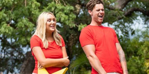 Ryan Gallagher and Charlotte Crosby