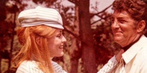 Sharon Tate and Dean Martin