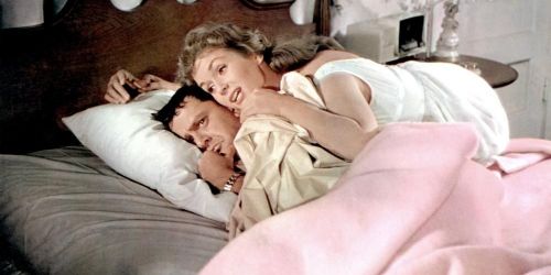 Debbie Reynolds and Tony Randall