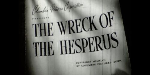 The Wreck of the Hesperus